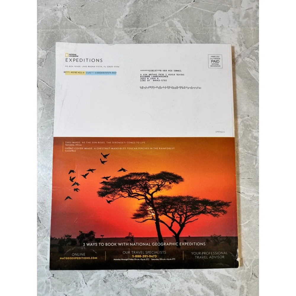 National‎ Geographic Expeditions Travel Catalog 2024 2025 Photography Wildlife